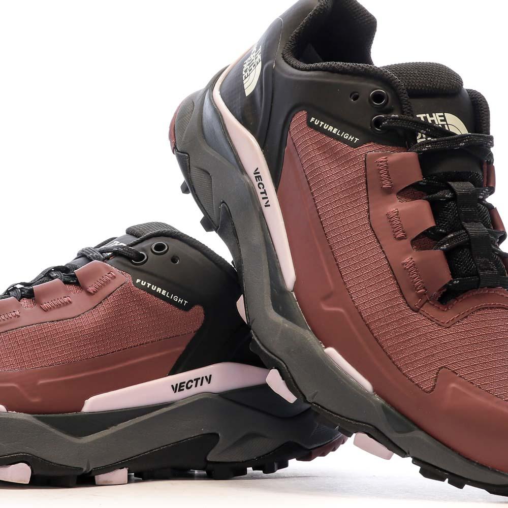 Chaussures de randonnée Noire/Rose Femme The North Face Vectiv Exploris vue 7