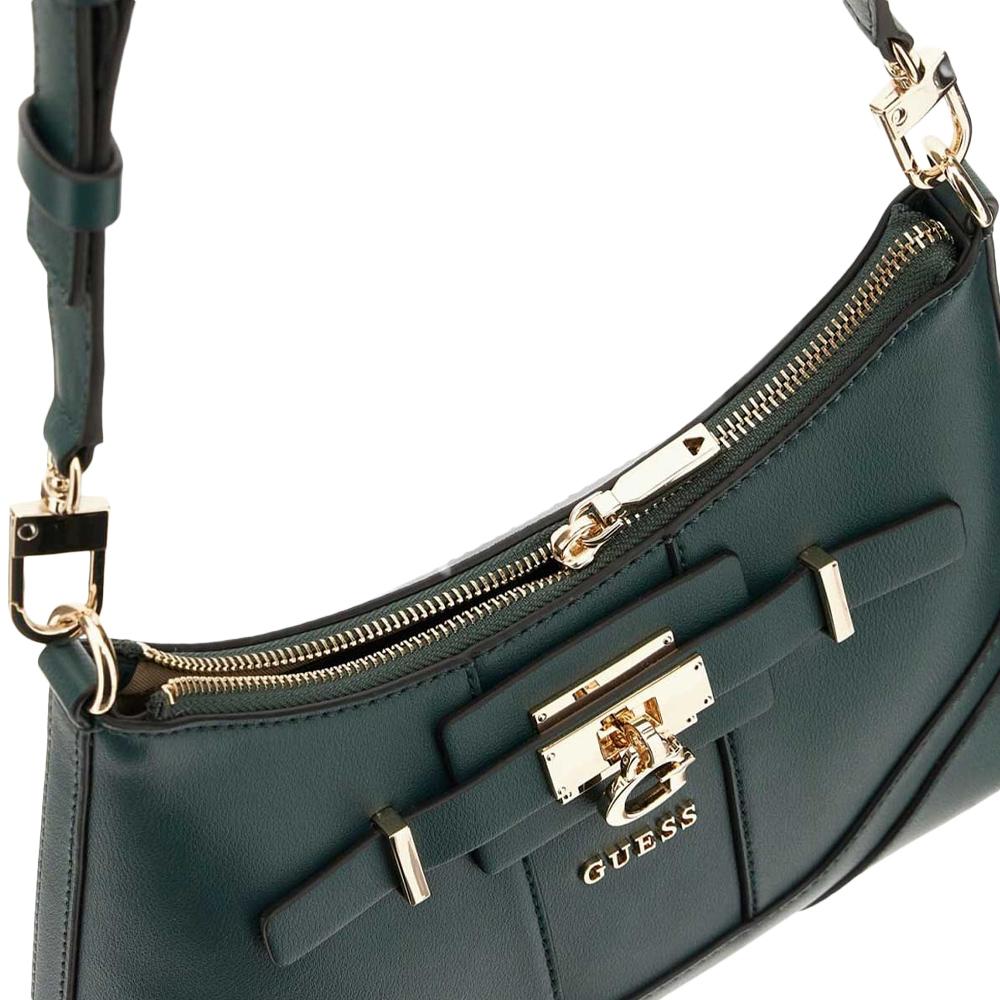 Sac à bandoulière Vert Femme Guess Greyson vue 3