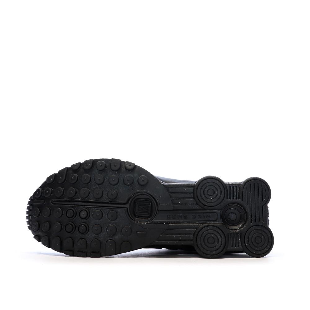 Baskets Noires Homme Nike Shox R4 vue 5