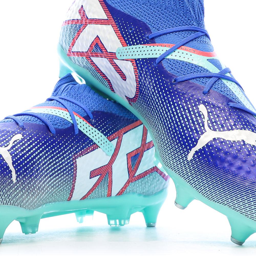 Chaussures de Foot Bleu Homme Puma Future 7 Pro MxSG vue 7