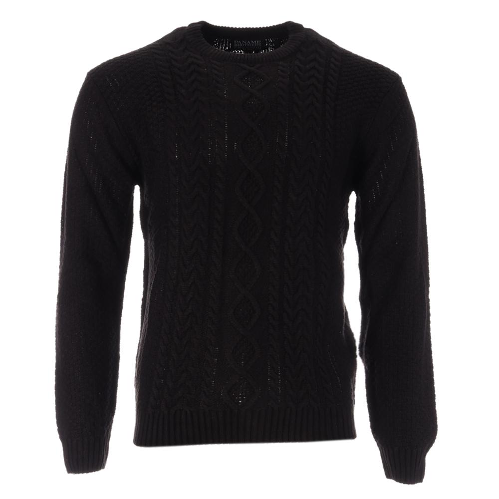Pull Noir Homme Paname Brothers Irlandais pas cher