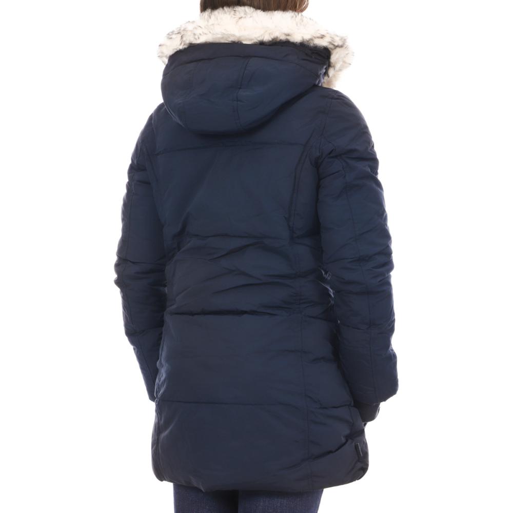 Parka Bleu Marine Femme Schott JKT vue 2