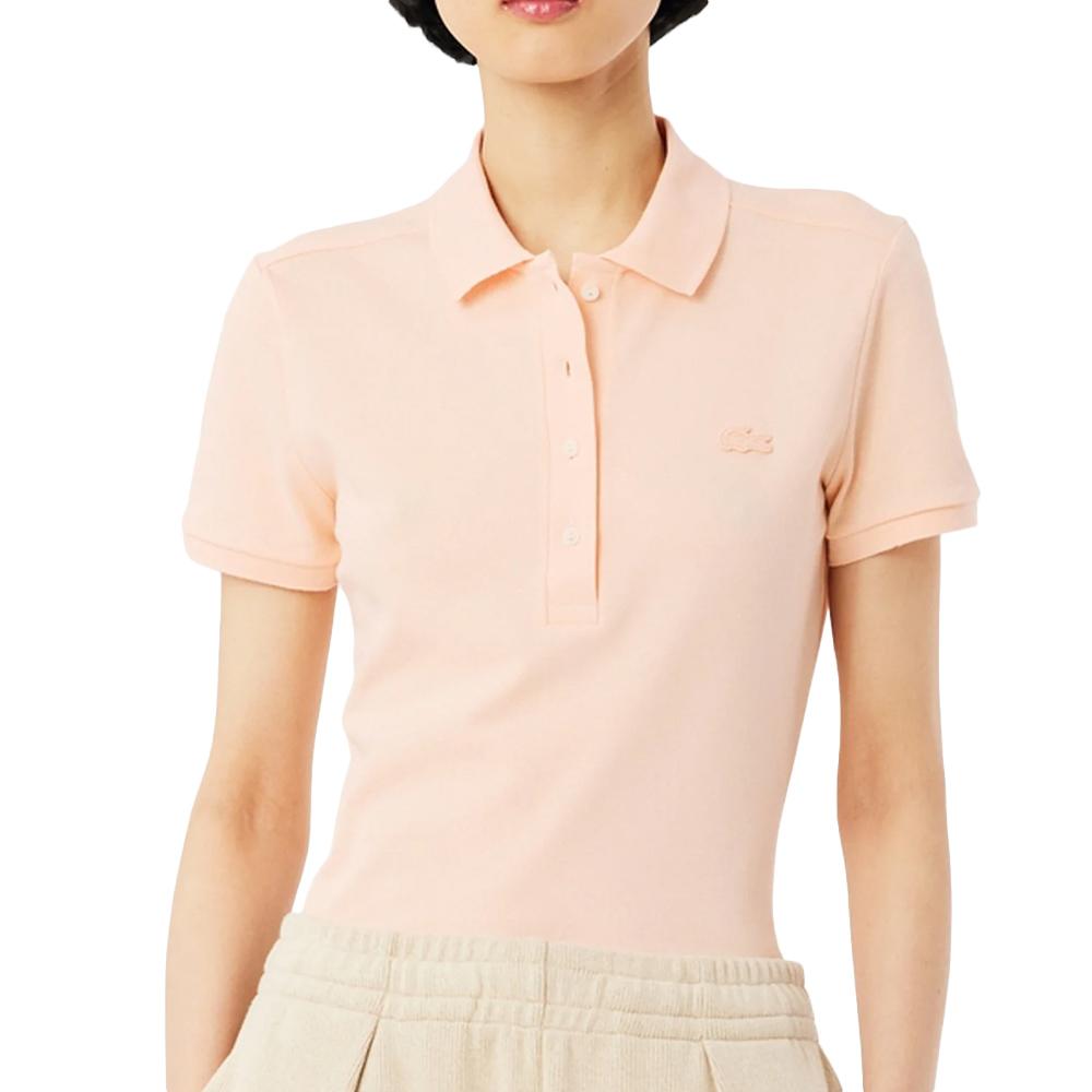 Polo Orange Clair Femme Lacoste PF5462-031 pas cher