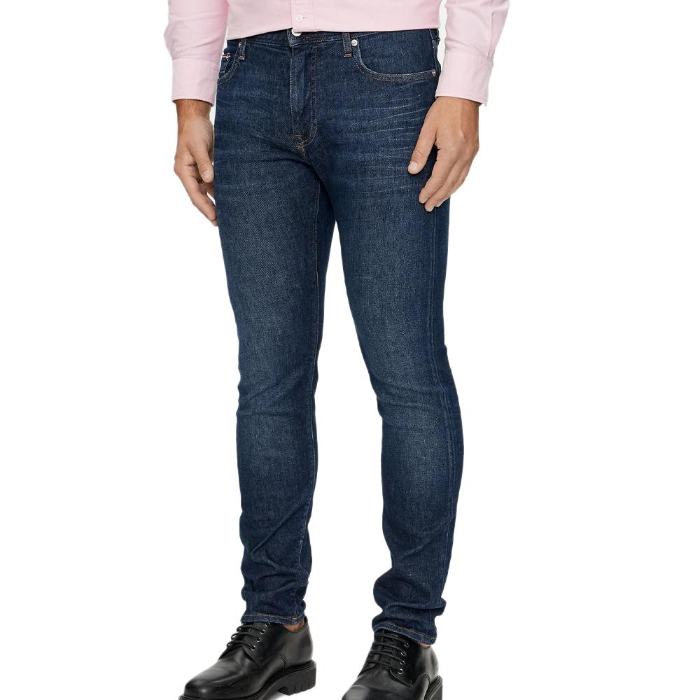 Jean Slim Bleu Homme Tommy Hilfiger Bleecker pas cher