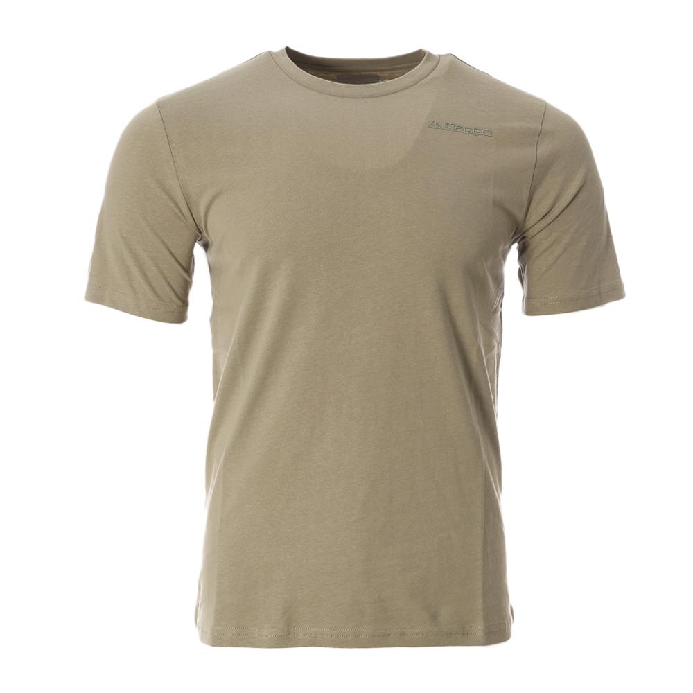 T-shirt Kaki Homme Kappa Fiomo pas cher