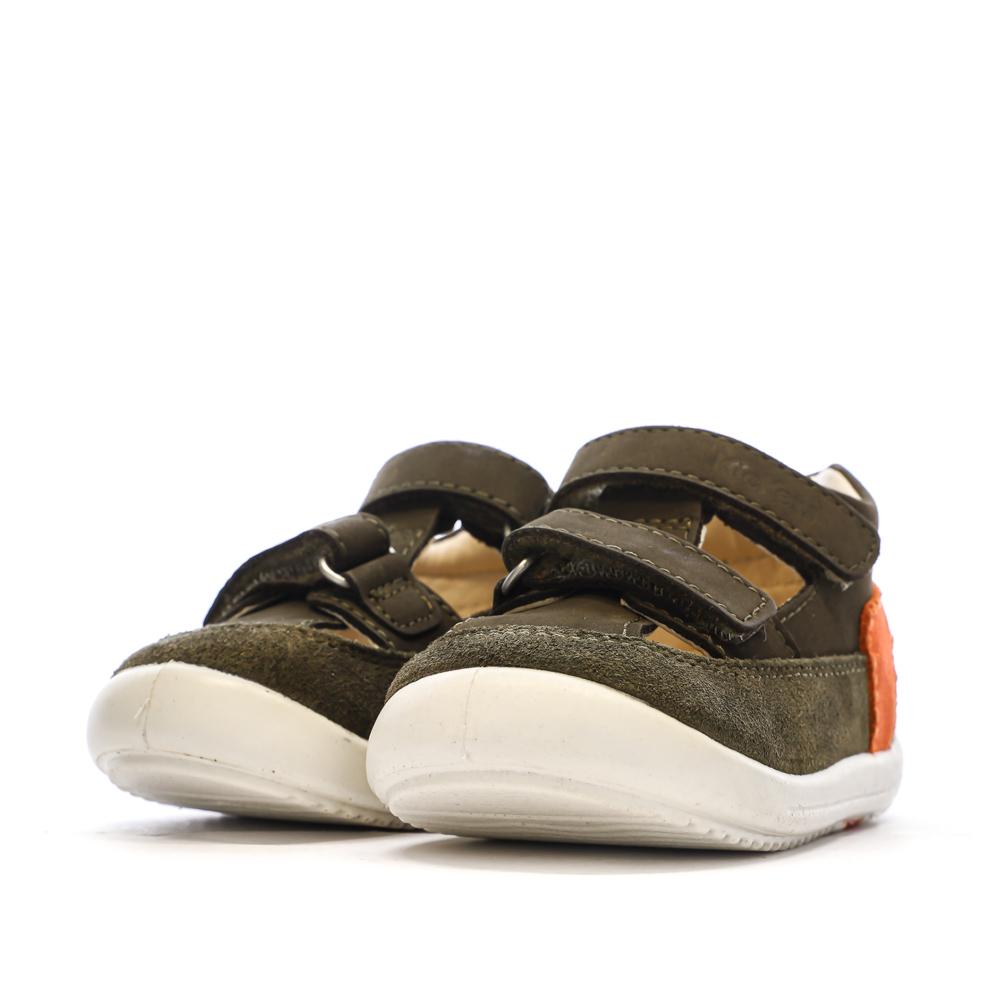 Sandales Kaki Garçon Kickers Salome vue 6