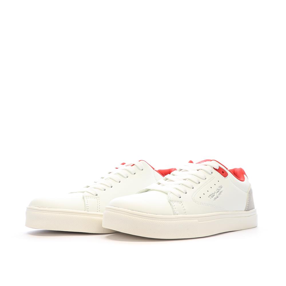 Baskets Blanches/Rouge Garçon Teddy Smith 1786 vue 6