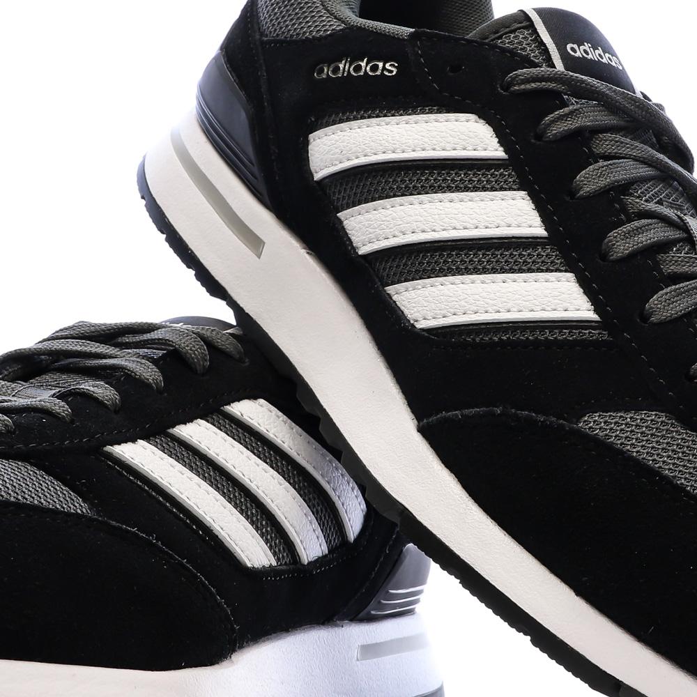 Baskets Noires Homme Adidas Run 80s vue 7