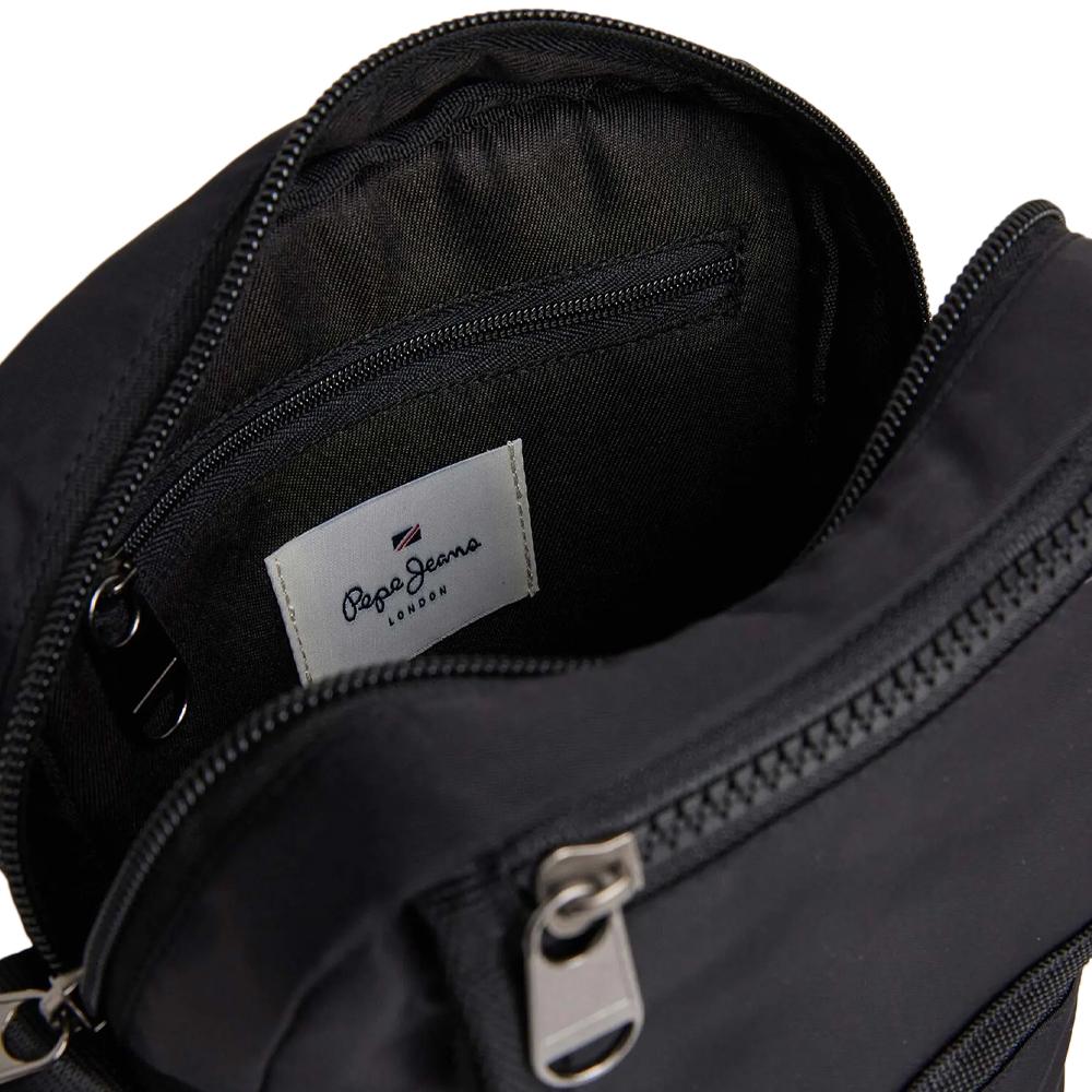 Sacoche Noire Homme Pepe Jeans Nestor vue 3