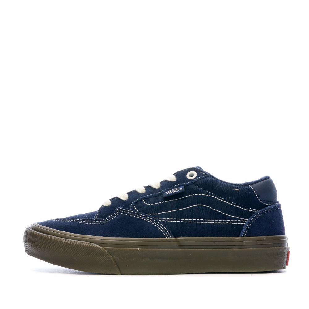 Baskets Marine Garçon Vans Dress Blues dark Gum pas cher