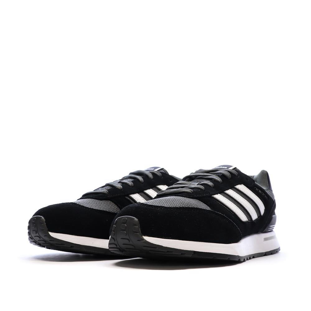 Baskets Noires Homme Adidas Run 80s vue 6