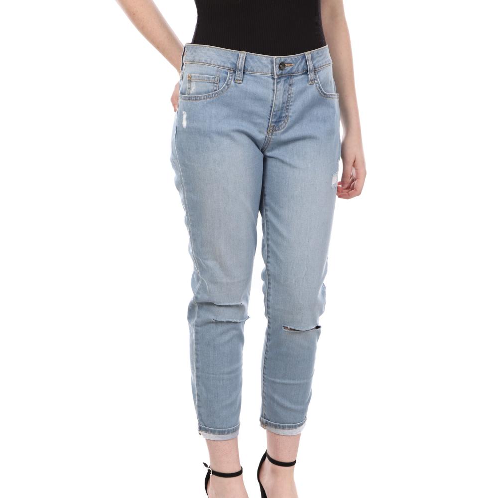 Jean Bleu Femme Vans Boyfriend II