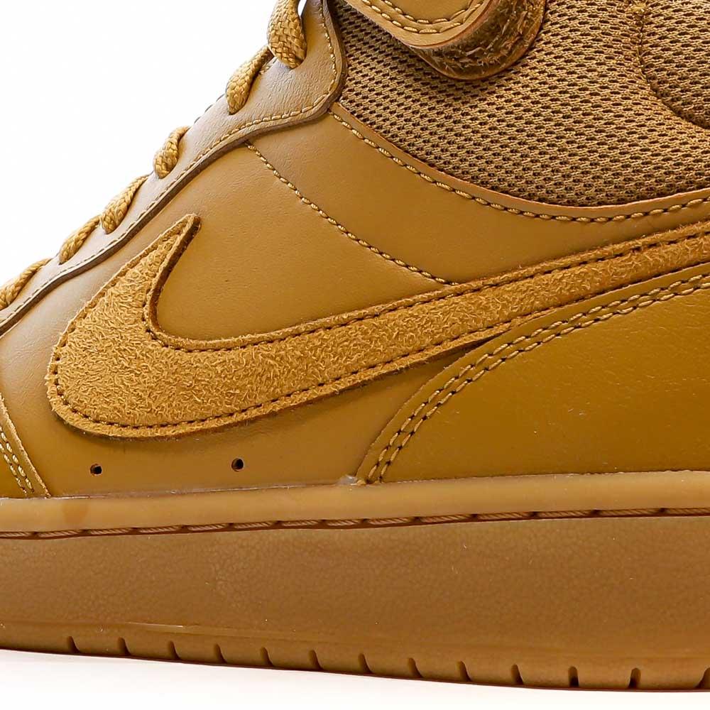 Baskets Camel Garçon Nike Court Borough Mid 2 vue 7