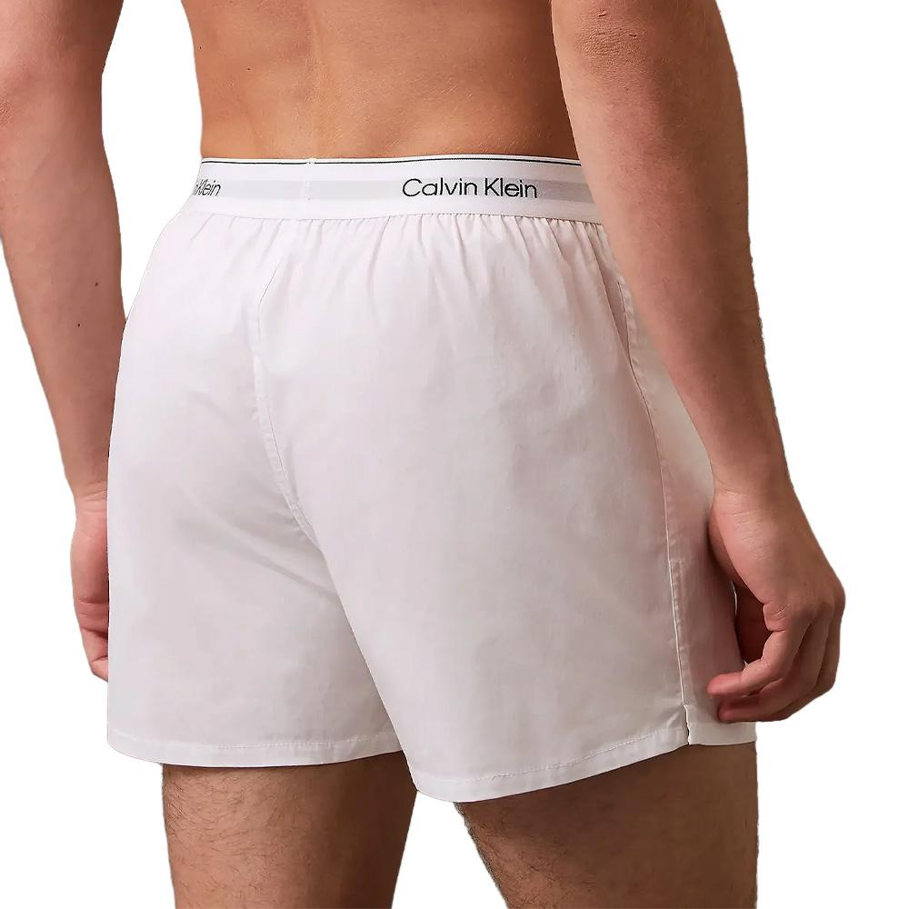 Lot de 3 Boxers Noir/Blanc/Gris Calvin Klein Jeans Slim vue 3