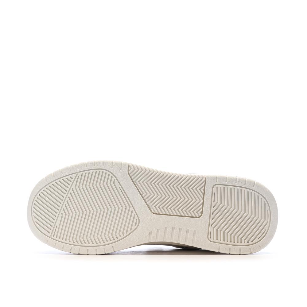 Baskets Ecru/Verte Femme Teddy Smith Sra C vue 5
