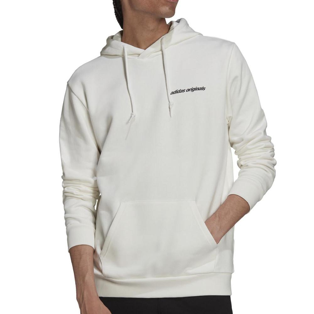 Sweat Blanc Homme Adidas Yung Z Hoodie 1 pas cher