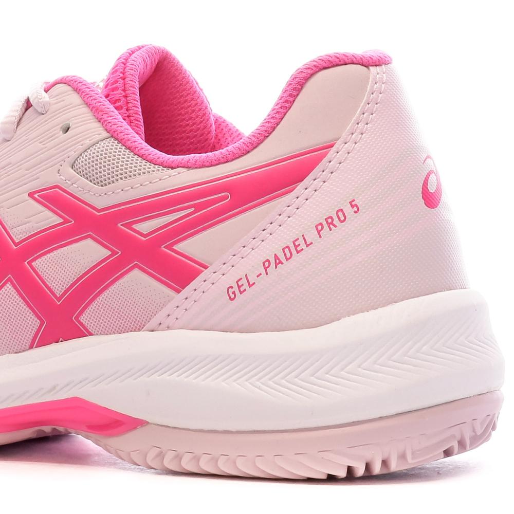 Chaussures de Tennis Rose Femme/Fille Asics Gel Padel Pro 5 vue 7