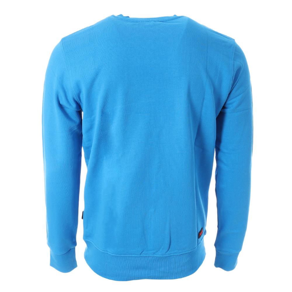 Sweat Turquoise Homme Supreme Grip Mark vue 2
