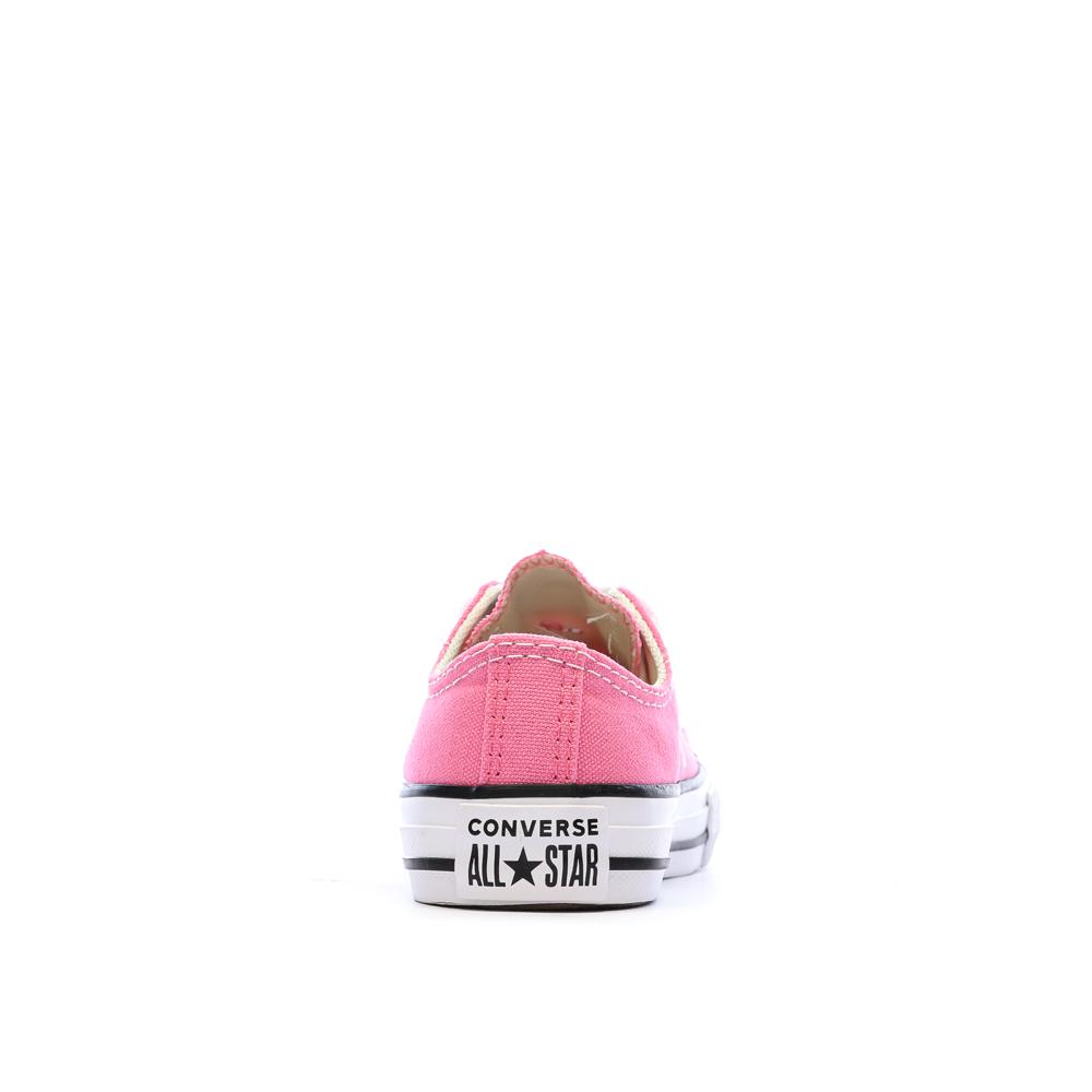 Baskets Roses Fushia Fille Converse Chuck Taylor 3J238C vue 3