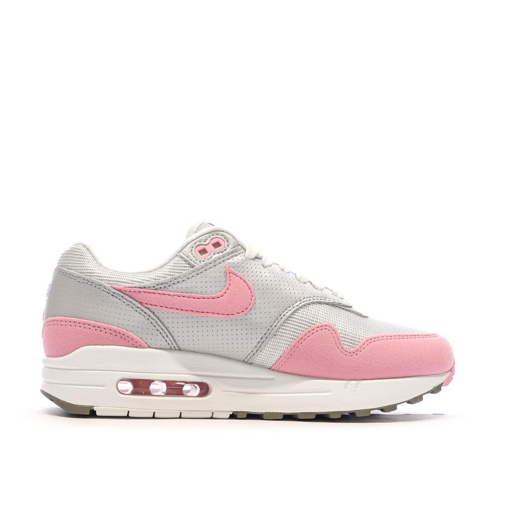 Air Max Baskets Gris/Rose Femme Nike vue 2