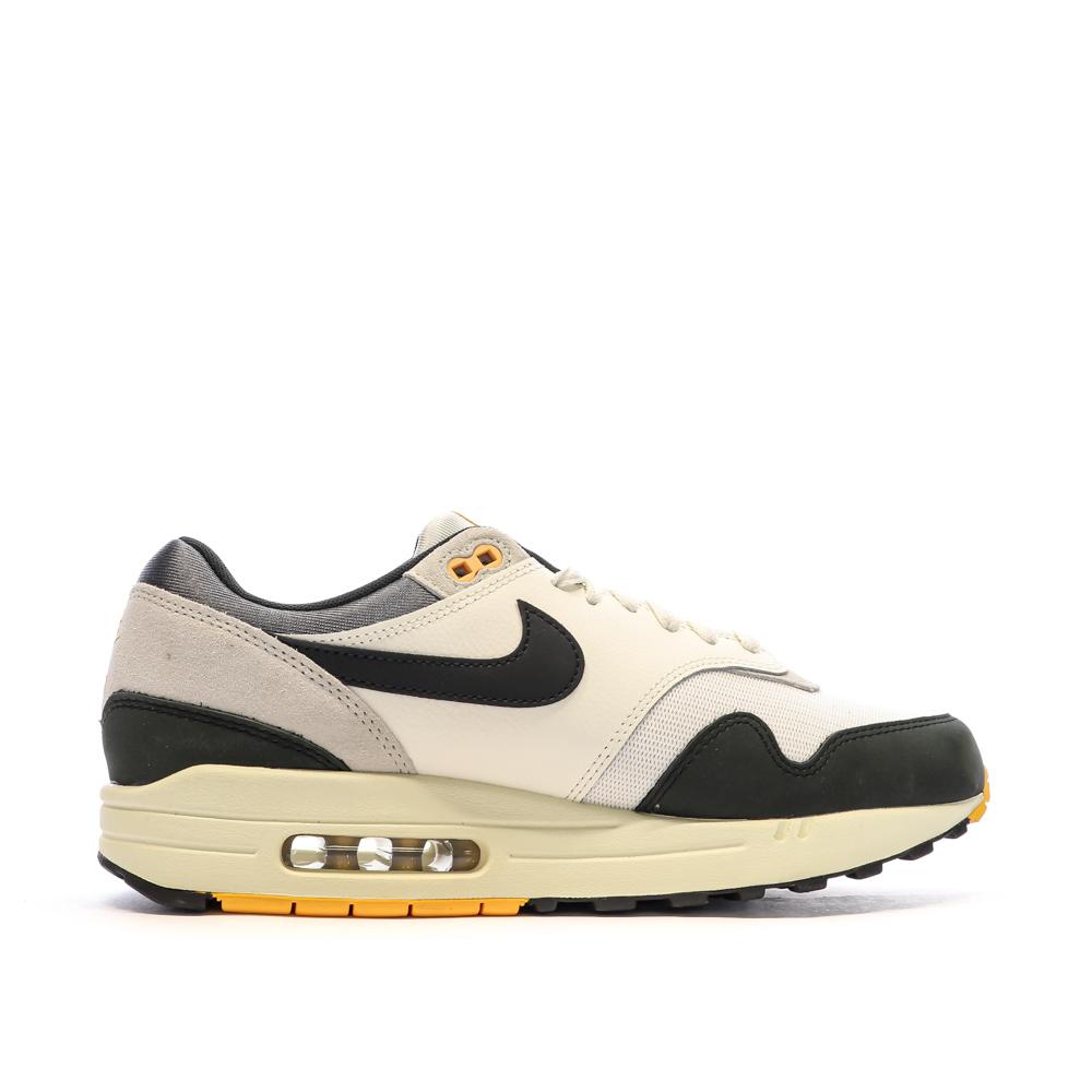 Baskets Blanches/Grises Homme Nike Air Max 1 vue 2