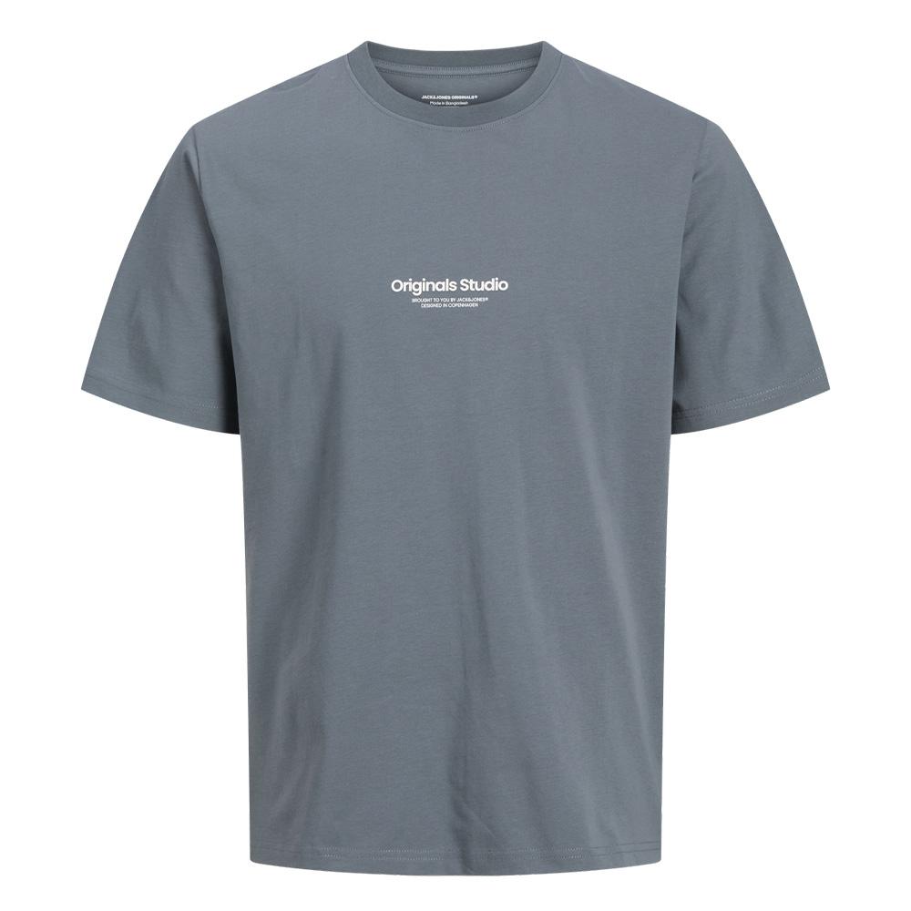 T-shirt Bleu Homme Jack & Jones Vesterbro vue 3