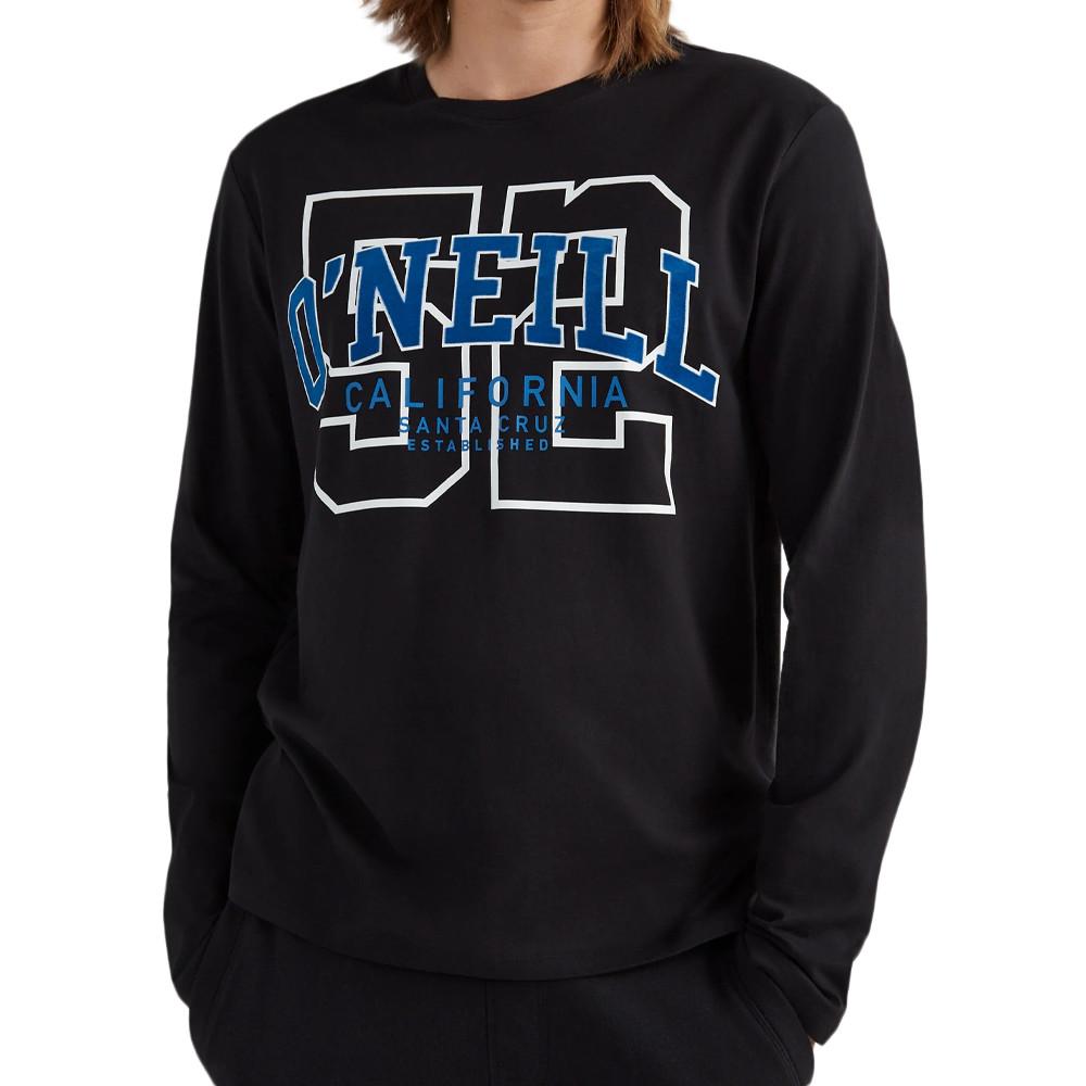 T shirt Manches Longues Noir Homme O Neill Surf State