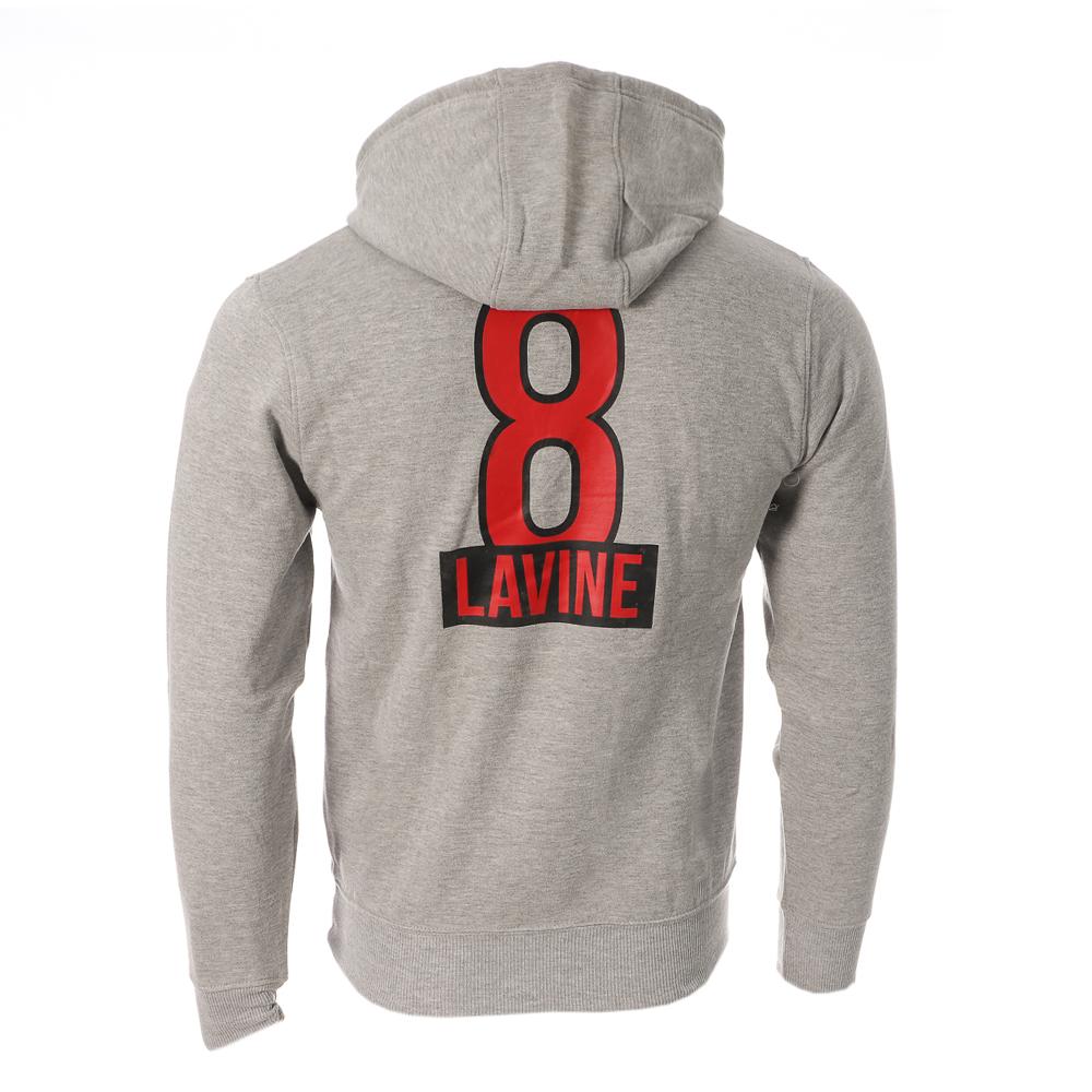 Sweat Gris Homme NBA Chicago Bulls KYN vue 2