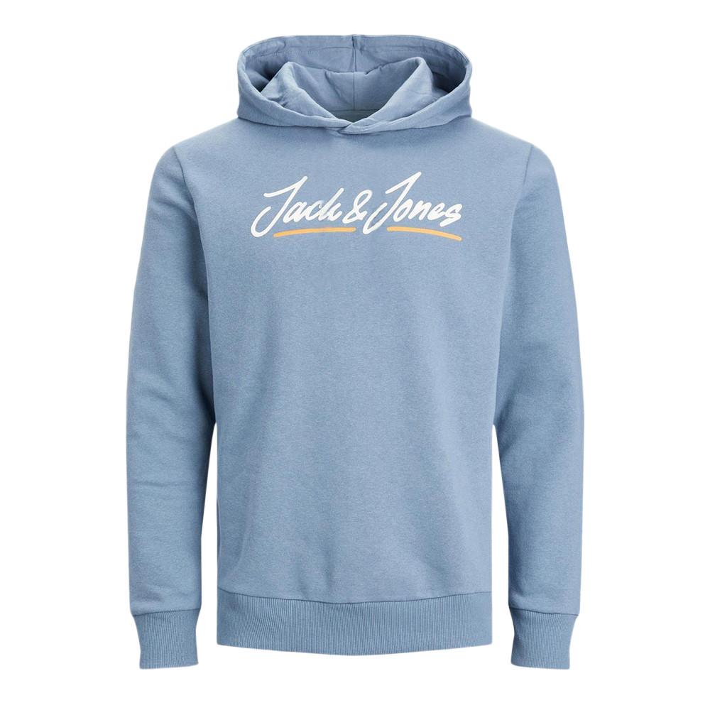 Sweat à capuche Bleu Garçon Jack & Jones Htons pas cher