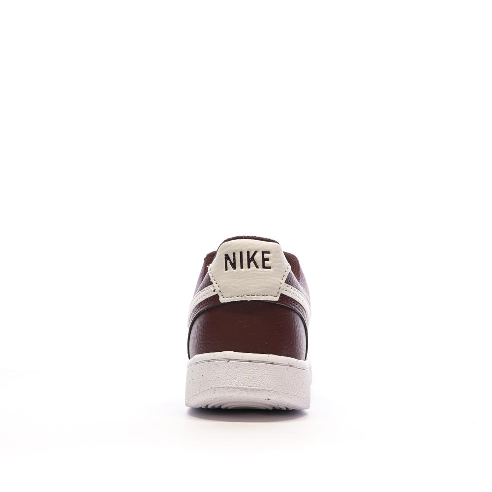 Baskets Bordeaux Femme Nike Court Vision vue 3
