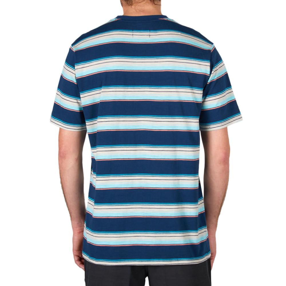 T-shirt Marine Homme Salty Crew Layday vue 2