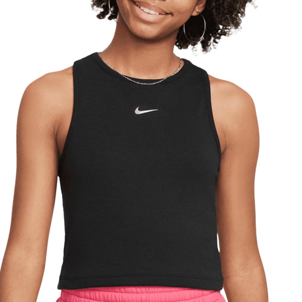 Débardeur Noir Fille Nike Nsw pas cher