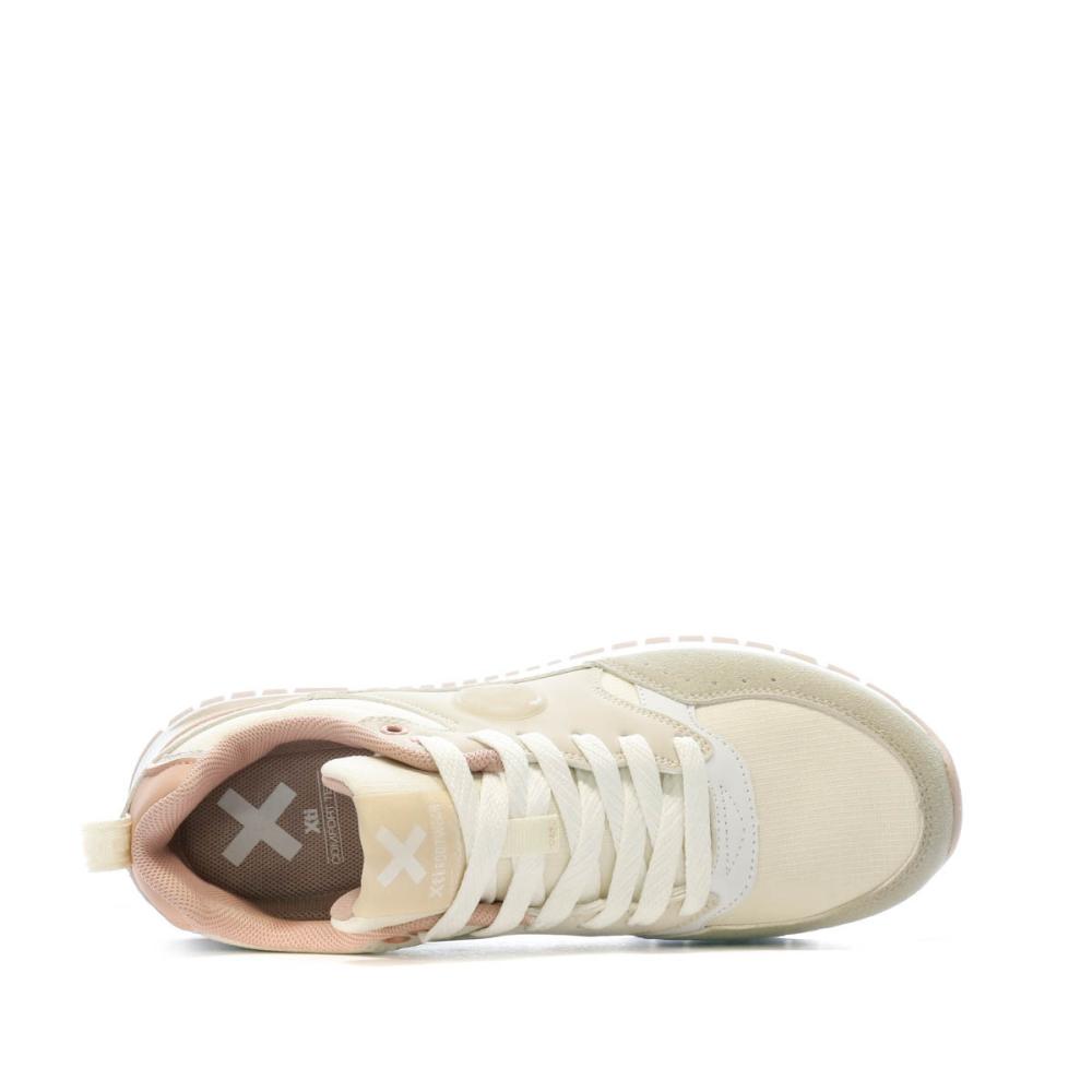 Baskets Beige Femme XtiIce Trainer vue 4