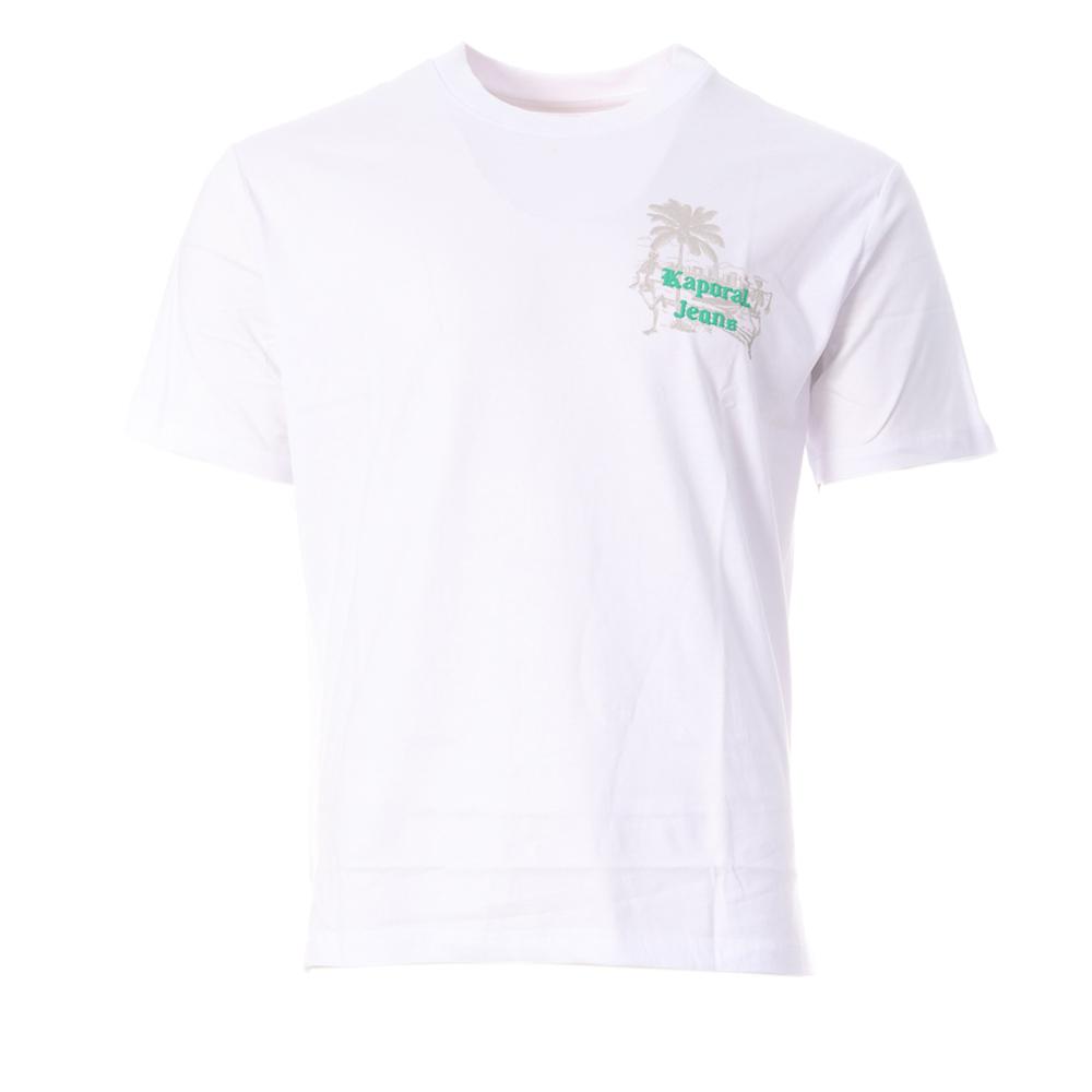T-Shirt Blanc Homme Kaporal TORINH25M11 pas cher