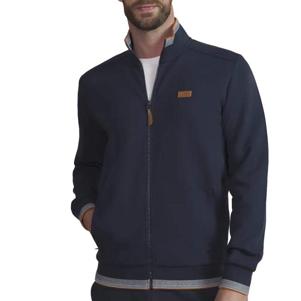 Sudadera con cremallera Mariné para hombre TBS LEANNGIL barato