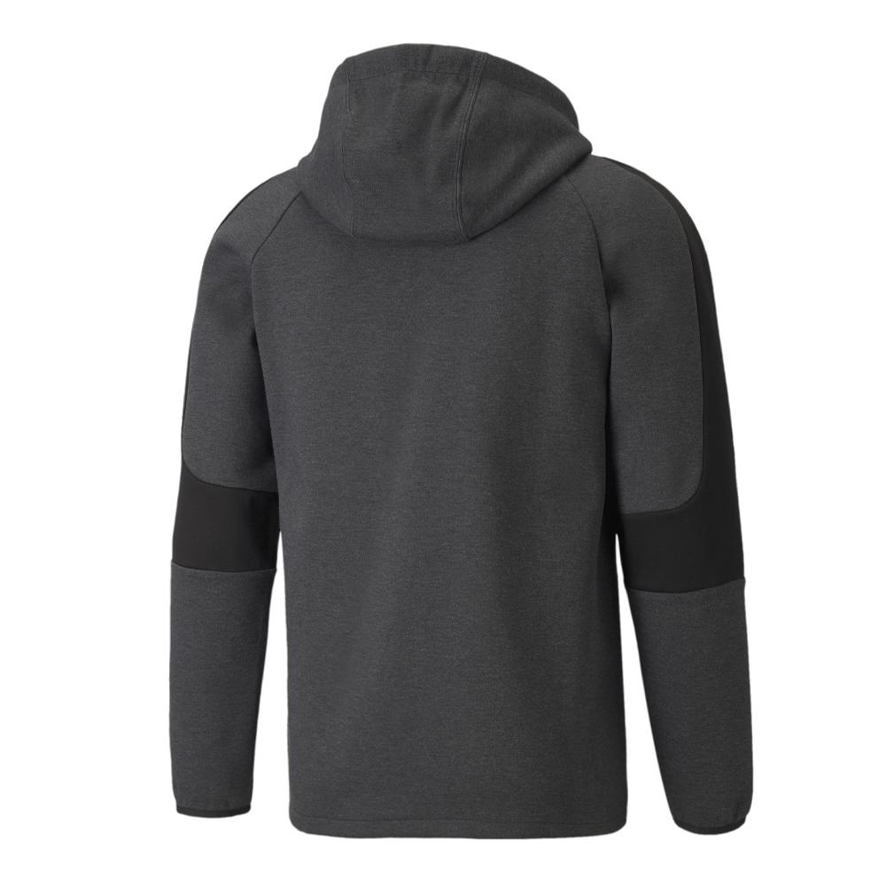 Sweat zippé Anthracite Homme Puma Evostripe Core vue 2