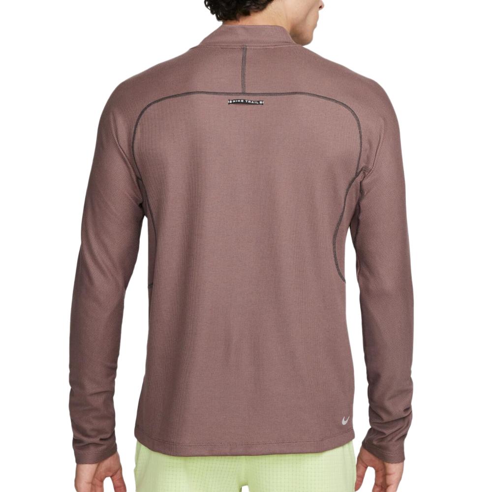 T-shirt Manches Longues Marron Homme Nike FB8597 vue 2