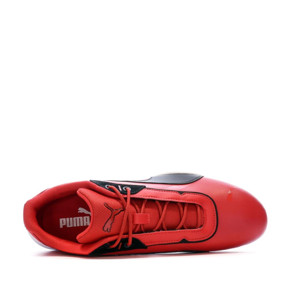 Baskets Rouge Homme Puma Ferrari Machina vue 4