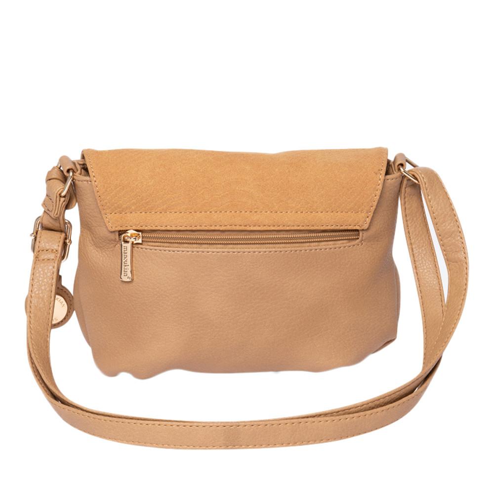 Sac bandoulière Beige Femme Manoukian Amy vue 2