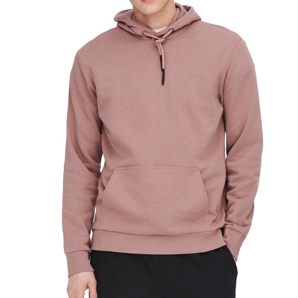 Sweat à Capuche Rose clair Homme Only & Sons Ceres vue 3