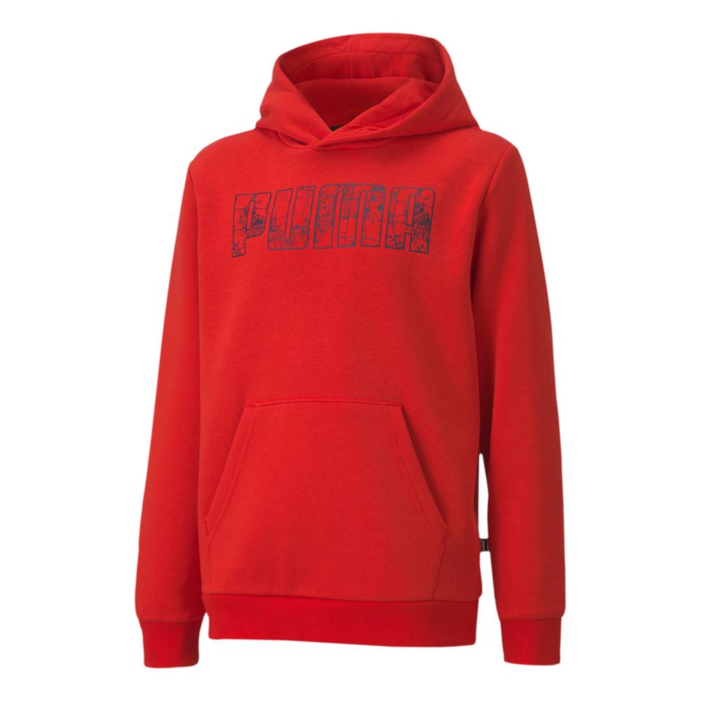 Sweat Rouge Garçon Puma KA Hoodie pas cher