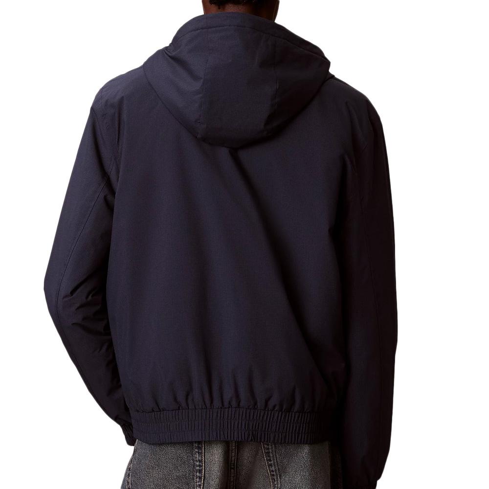 Marine Jacke Herren Calvin Klein Jeans Hooded Ripstop Ansicht 2