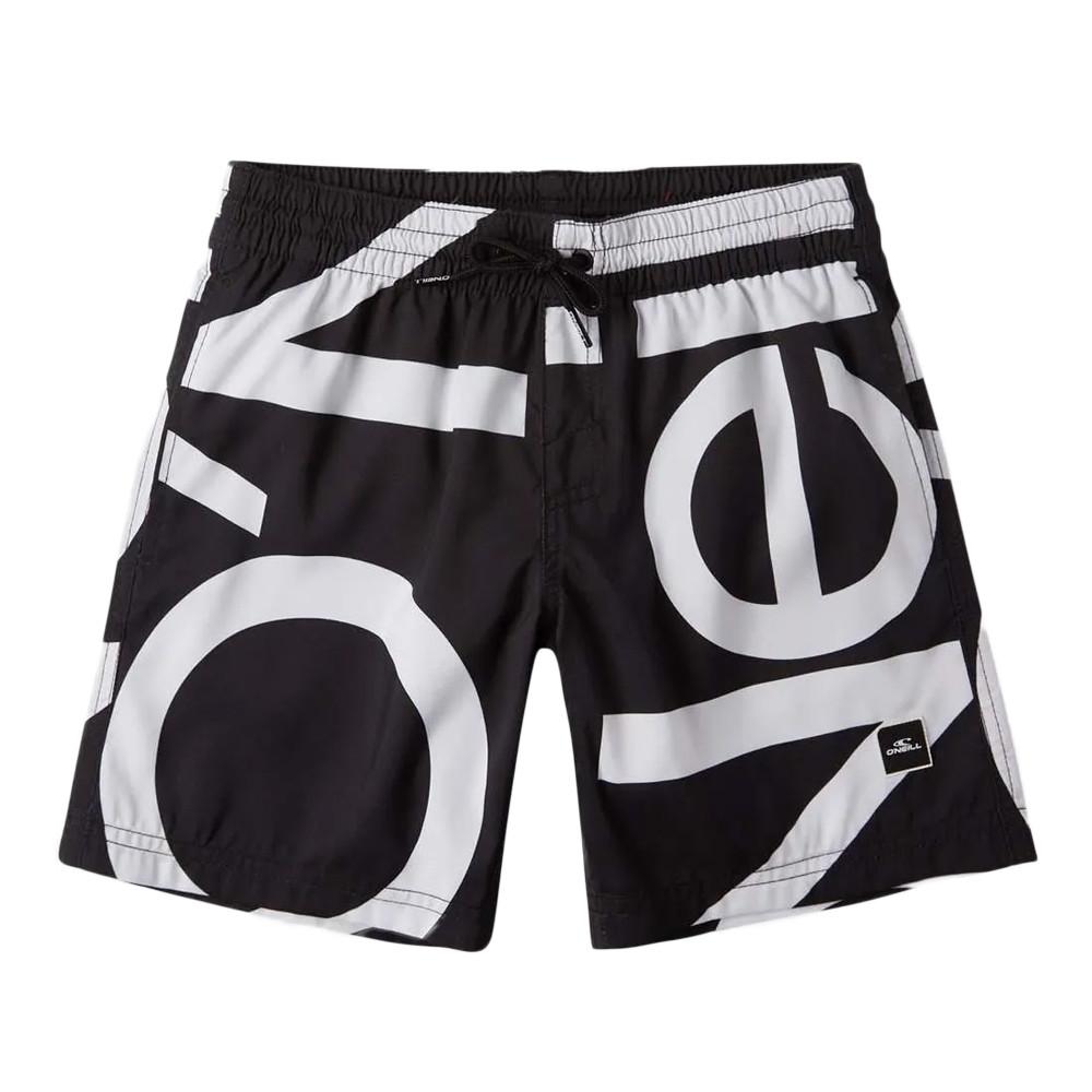 Short de bain Noir/Blanc Garçon O'Neill Cali Zoom pas cher