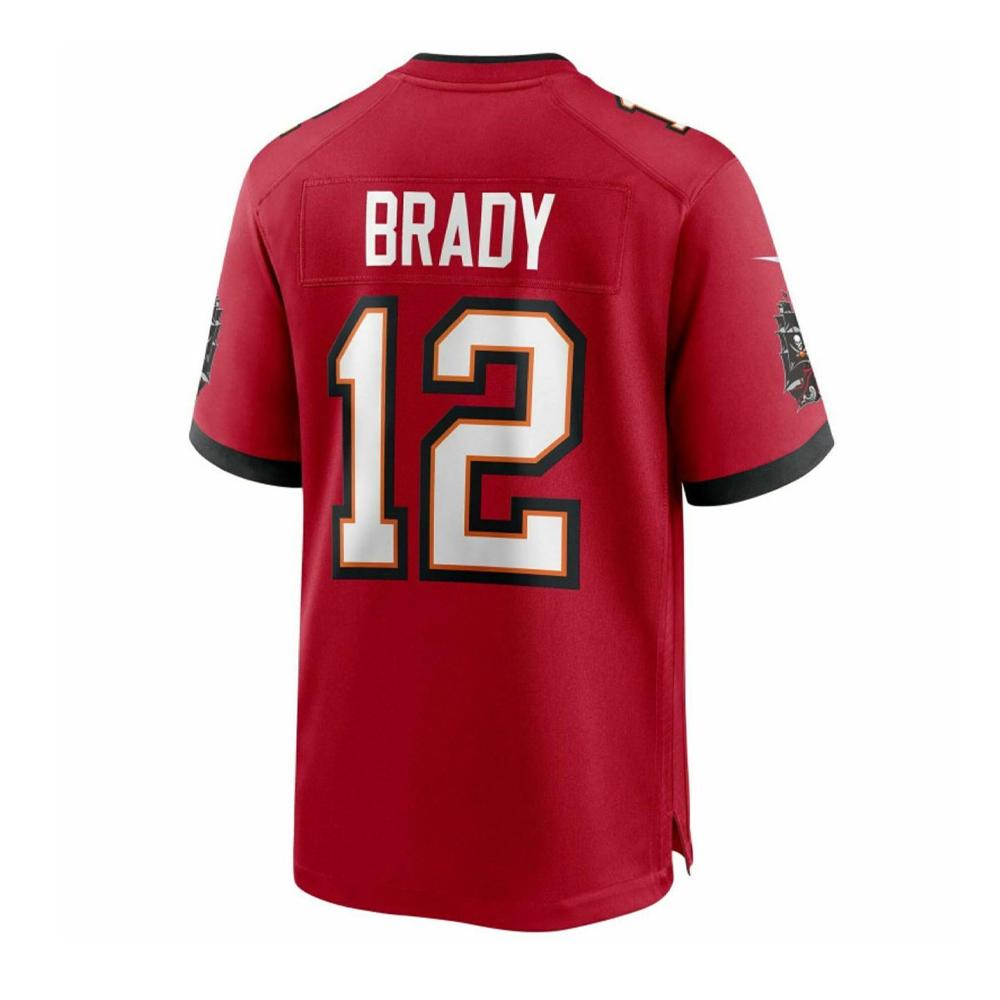 Buccaneers Maillot de Football Americain Rouge Homme Nike vue 2