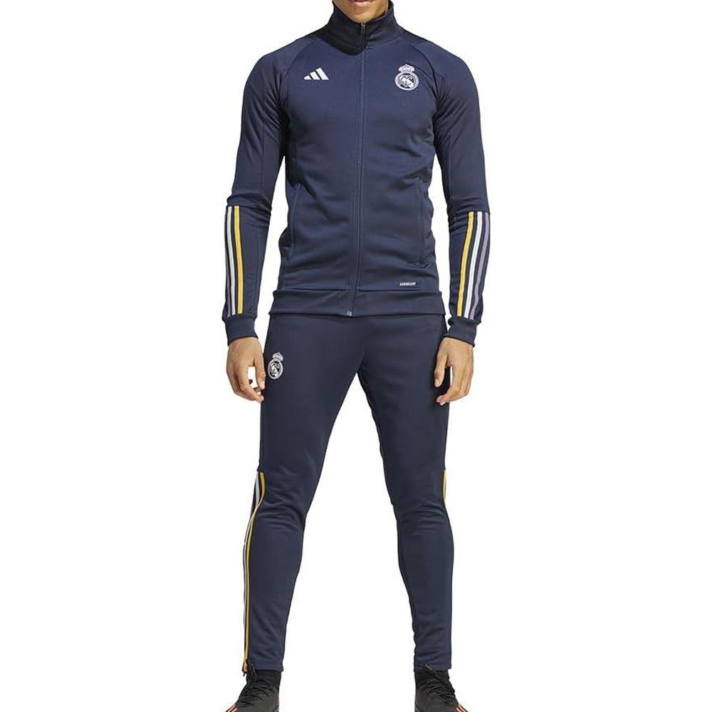 Real Madrid Survêtement Marine Homme Adidas IB0866 pas cher
