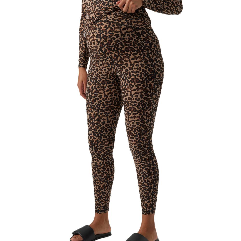 Legging de Grossesse Leopard Femme Vero Moda Marternity Mina