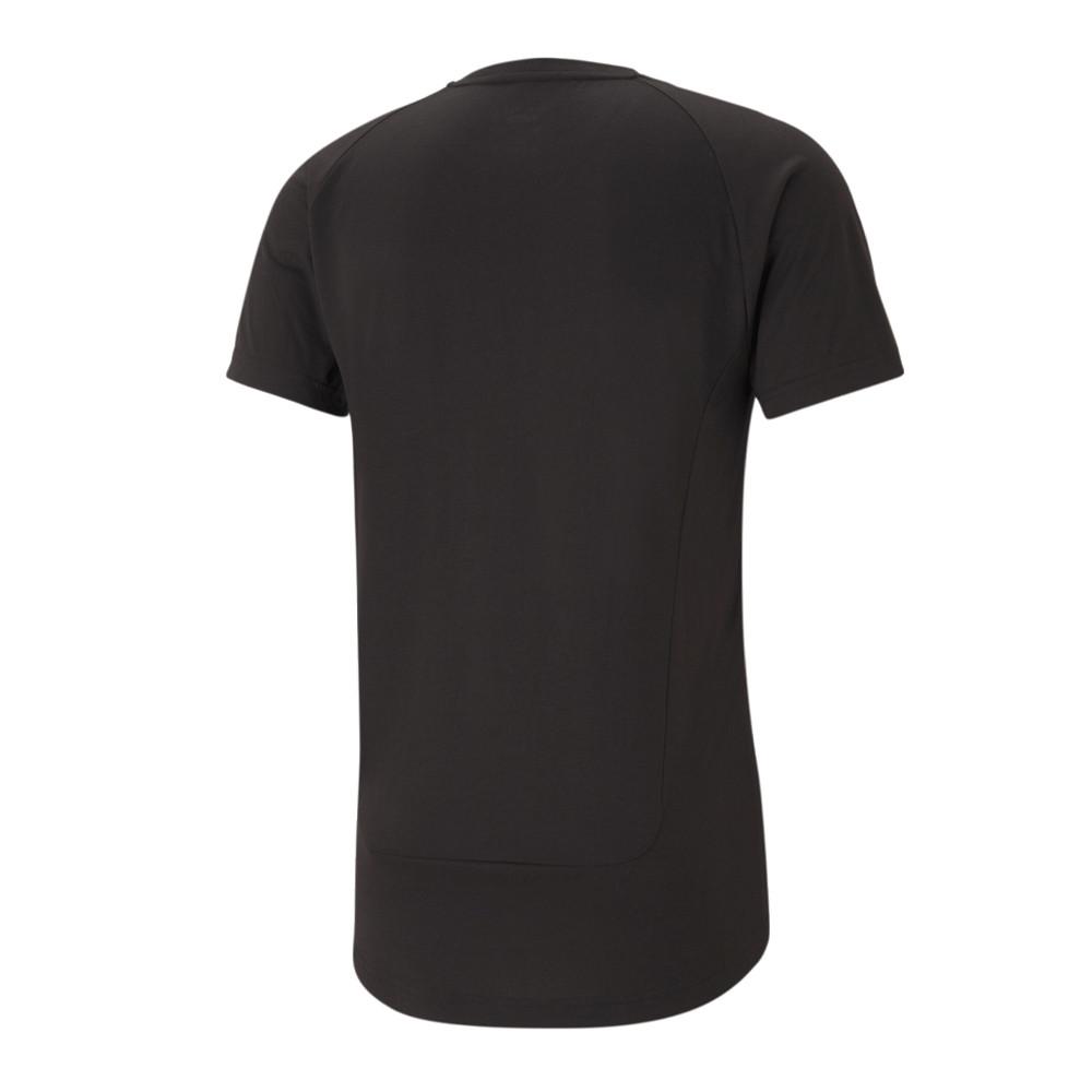 AC Milan T-shirt Noir Homme Puma Evostripe vue 2