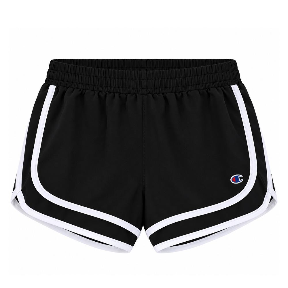 Short Noir Fille Champion Varsity pas cher