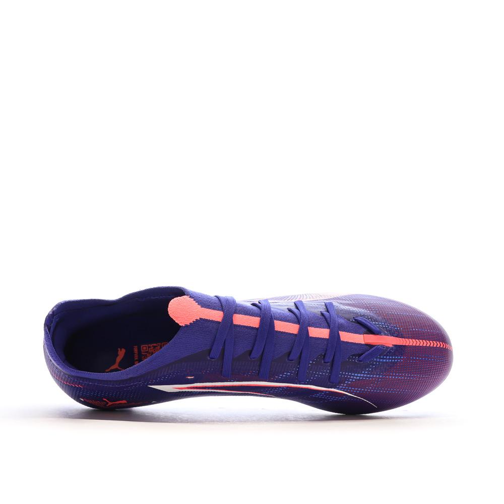 Chaussures de football Violet/Rose Homme Puma Ultra 5 vue 4