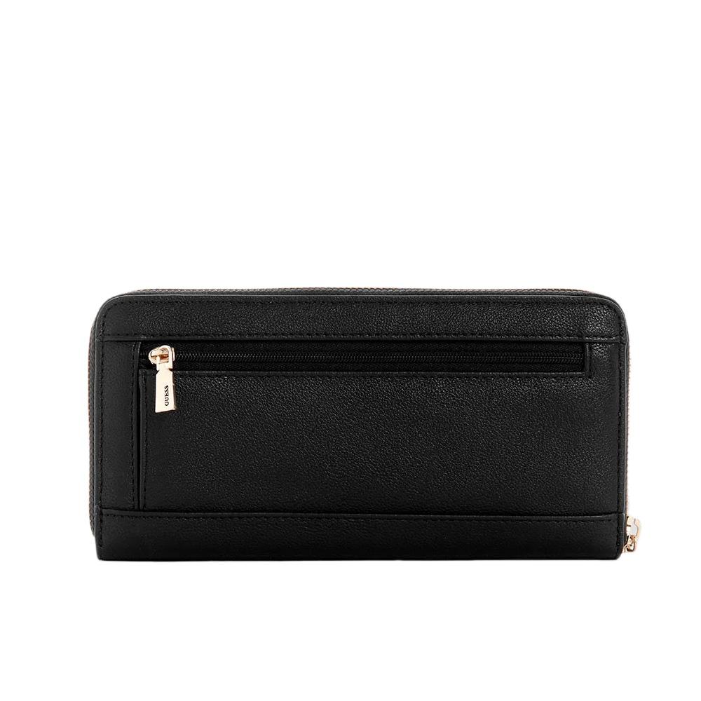 Portefeuille Noir Femme Guess Anadela Slg vue 2